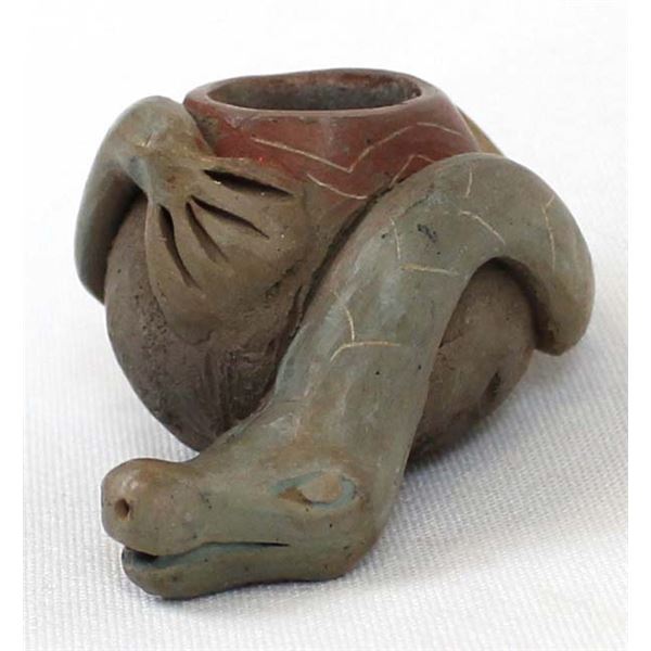 Mexican Pottery Snake Seed Jar