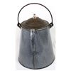 Image 3 : Antique Gray Graniteware Lidded Coffee Pot