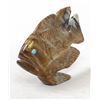 Image 1 : Zuni Picasso Marble Fish Fetish by Hudson Sandy
