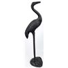 Image 8 : Large Cast Metal Sandhill Crane Statue