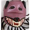 Image 5 : 3 African Carved Wood Masks & 1 Gourd Mask