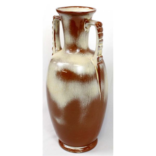 Large 1950s Frankoma Desert Gold Fireside Vase
