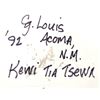 Image 10 : 1992 Acoma Etched Pottery Bowl by C.G. Louis