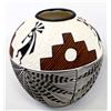 Image 1 : 1992 Acoma Etched Pottery Bowl by C.G. Louis
