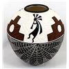 Image 2 : 1992 Acoma Etched Pottery Bowl by C.G. Louis