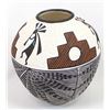 Image 7 : 1992 Acoma Etched Pottery Bowl by C.G. Louis