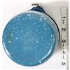 Image 9 : Vintage Blue & White Splatter Graniteware Pot