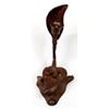 Image 2 : Cast Iron Frog on Leaf Candleholder
