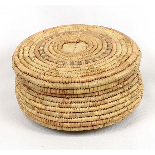 African Lidded Basket
