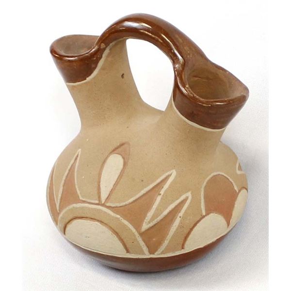 Historic San Juan Pottery Wedding Vase by R. Cata