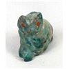 Image 2 : Zuni Inlay Turquoise Owl Fetish by Jayne Quam