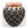 Image 2 : 1990 Acoma Eye Dazzler Pottery Bowl by C. Garcia