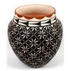 Image 7 : 1990 Acoma Eye Dazzler Pottery Bowl by C. Garcia