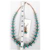 Image 7 : Quail Ridge Studios Kingman Turquoise Necklace