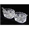 Image 1 : 2 Cut Glass Salt Cellars