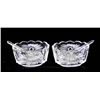 Image 2 : 2 Cut Glass Salt Cellars