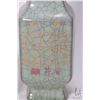 Image 2 : Gilt script crackled glazed celadon vase, purportedly early 20th century, 11 1/4" in height