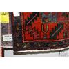 Image 2 : 100% handmade Iranian Ardebil carpet runner with quadruple medallion, red background and highlights 