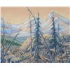 Image 2 : Framed original pastel on paper drawing, labeled on verso " Garibaldi Impression", Frances Harris, 1