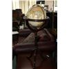 Image 1 : Floor standing world globe made by the Bombay Company