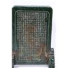 Image 3 : Spinach green jade stone carved Buddha plaque, purportedly early 20th century, 9" in height