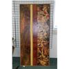 Image 1 : Framed acrylic on canvas painting titled on verso "Amber Heat" and signed by artist David Seghers 19
