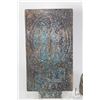 Image 2 : Oriental copper printing plate, purportedly late 19th century and a group of calligraphy engraved co