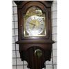 Image 2 : German made Hermle triple chain wood cased wall clock, working at time of cataloguing