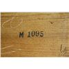 Image 2 : Pair of vintage Canadian made, Krug style oak side chairs, unable to identify maker's mark, see phot