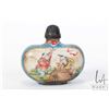 Image 2 : Enameled "Little Secret" copper snuff bottle with Ch'ien-lung reign mark