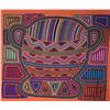 Image 2 : Framed applique needlework Mola by a Kuna Indian seamstress, 12" X 14"