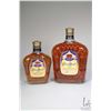 Image 1 : Crown Royal Deluxe Canadian Whisky 1.14 ltr / 40% ABV plus a smaller 375 ml / 40% ABV  LOCAL PICK UP