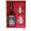 Image 2 : Jack Daniel's Tennessee Sour Mash Whiskey 750 ml / 40% ABV in collector's tin with two Jack Daniel's