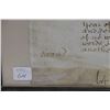 Image 4 : Antique English framed will and testament overall dimensions including framed 24" X 26"