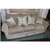 Image 1 : Modern La-Z-boy full size sofa with throw pillows, left seat and arm shows use, see photos