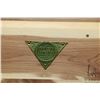 Image 3 : Antique cedar lined blanket box with original label "Heirloom Chests" note: newspaper lining Edmonto
