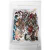 Image 1 : Tray lot of collectible costume jewellery including necklaces, bracelets, pendants, sterling silver 