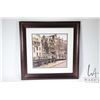 Image 1 : Four framed black and white canal prints