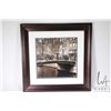 Image 2 : Four framed black and white canal prints