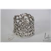 Image 1 : Vintage Bat Ami 2 1/2" sterling silver bracelet