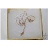 Image 1 : 10kt yellow gold 16" neck chain and a 10Kt gold signet ring sized 6, note pendant is costume