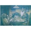 Image 2 : Antique framed messotint engraving "The Horse Feeder" by G. Morland and an antique oak framed print 