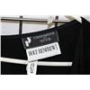 Image 2 : Ladies black Holt Renfrew cashmere wool and fur trimmed cape