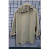 Image 3 : Ladies butter coloured wool short coat with fur or fur like trim labeled Raffinati