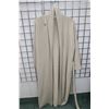 Image 1 : Ladies Mycra Pac reversible rain coat and a cashmere wool full length wrap around sweater labeled Sa