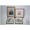 Image 1 : Seven French antique coloured fashion prints including prints from La Mode Illustree circa 1870, Le 