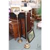 Image 1 : Depression era torche lamp, appears to be original shade, needs rewiring