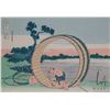 Image 2 : Framed print taken from a Japanese wood block from the 36 views of Mount Fuji series by artist Katsu