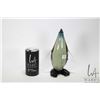 Image 1 : Handblown "Murano style" penguin, 9 1/2" in height