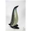Image 2 : Handblown "Murano style" penguin, 9 1/2" in height